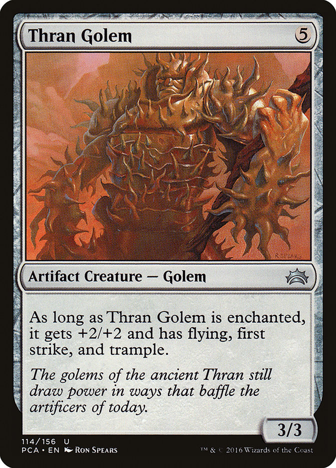 Thran Golem [Planechase Anthology] | Boutique FDB TCG