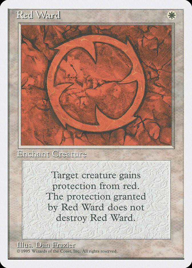 Red Ward [Fourth Edition] | Boutique FDB TCG