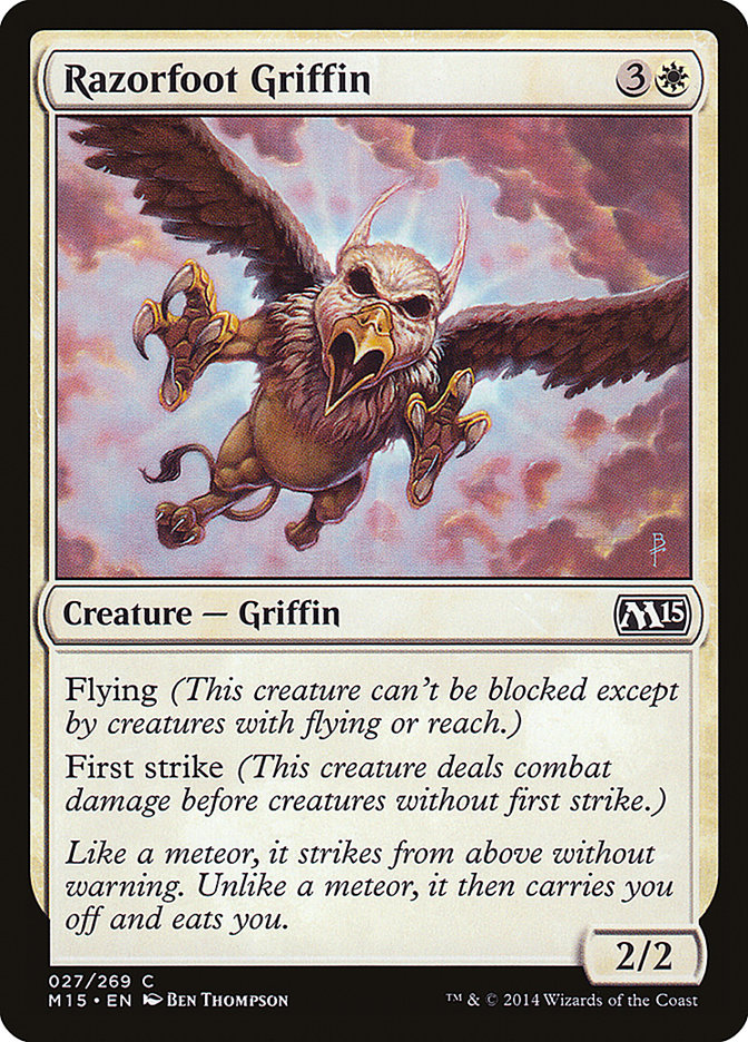 Razorfoot Griffin [Magic 2015] | Boutique FDB TCG