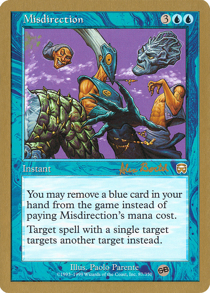 Misdirection (Alex Borteh) (SB) [World Championship Decks 2001] | Boutique FDB TCG