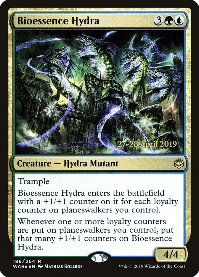 Bioessence Hydra [War of the Spark Prerelease Promos] | Boutique FDB TCG