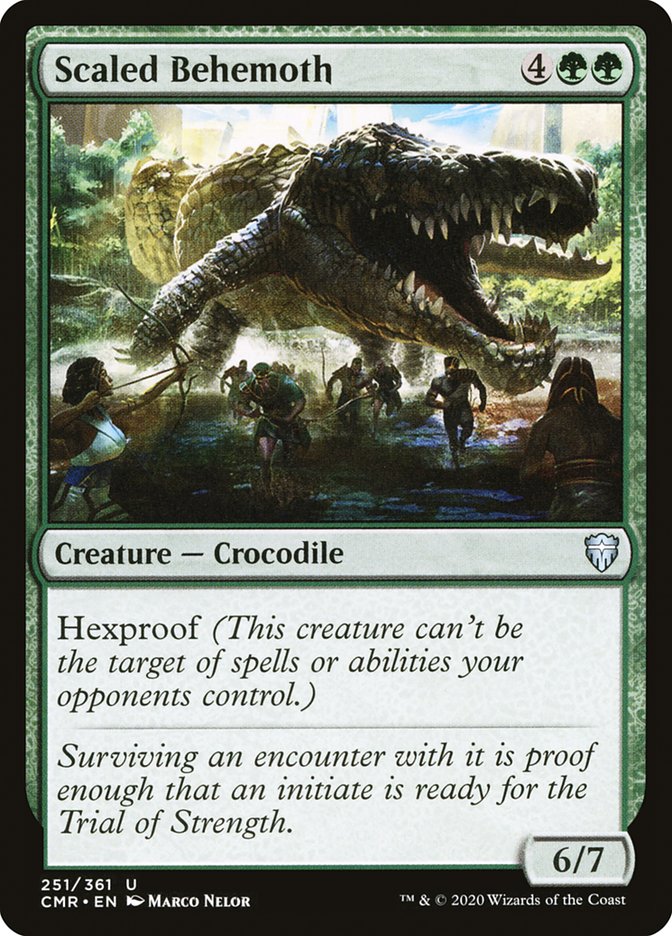 Scaled Behemoth [Commander Legends] | Boutique FDB TCG
