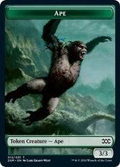 Ape // Golem Double-Sided Token [Double Masters Tokens] | Boutique FDB TCG