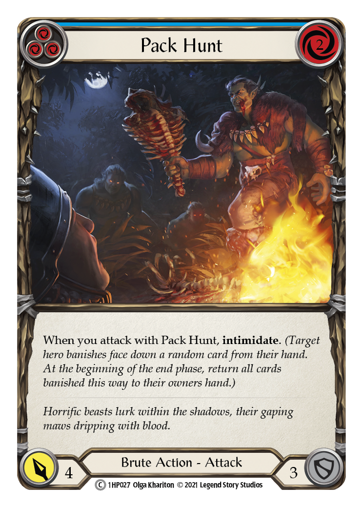 Pack Hunt (Blue) [1HP027] (History Pack 1) | Boutique FDB TCG