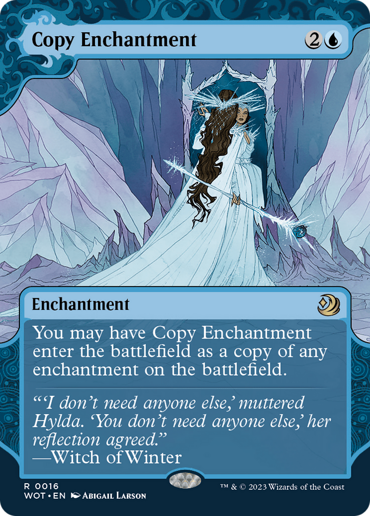 Copy Enchantment [Wilds of Eldraine: Enchanting Tales] | Boutique FDB TCG