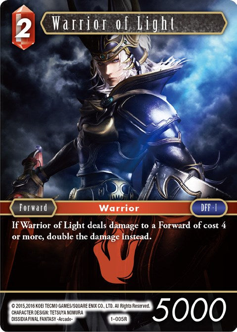 Warrior of Light (Fire) [Opus I] | Boutique FDB TCG