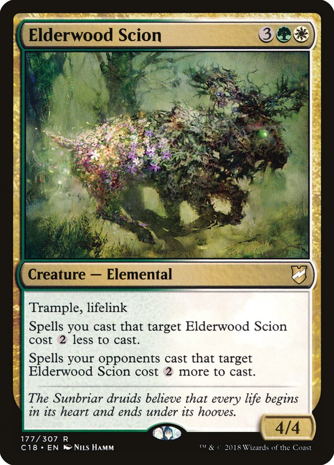 Elderwood Scion [Commander 2018] | Boutique FDB TCG