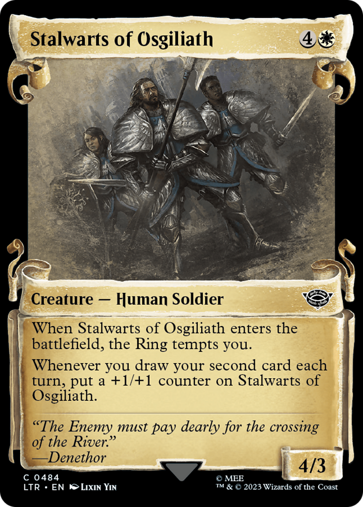 Stalwarts of Osgiliath [The Lord of the Rings: Tales of Middle-Earth Showcase Scrolls] | Boutique FDB TCG