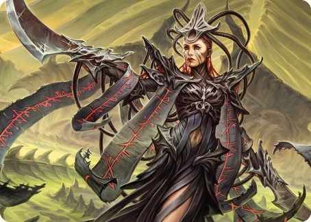 Testament Bearer Art Card [Phyrexia: All Will Be One Art Series] | Boutique FDB TCG