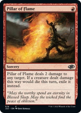 Pillar of Flame [Jumpstart 2022] | Boutique FDB TCG