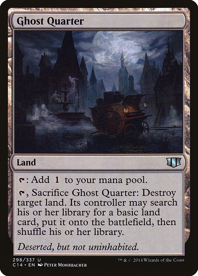 Ghost Quarter [Commander 2014] | Boutique FDB TCG