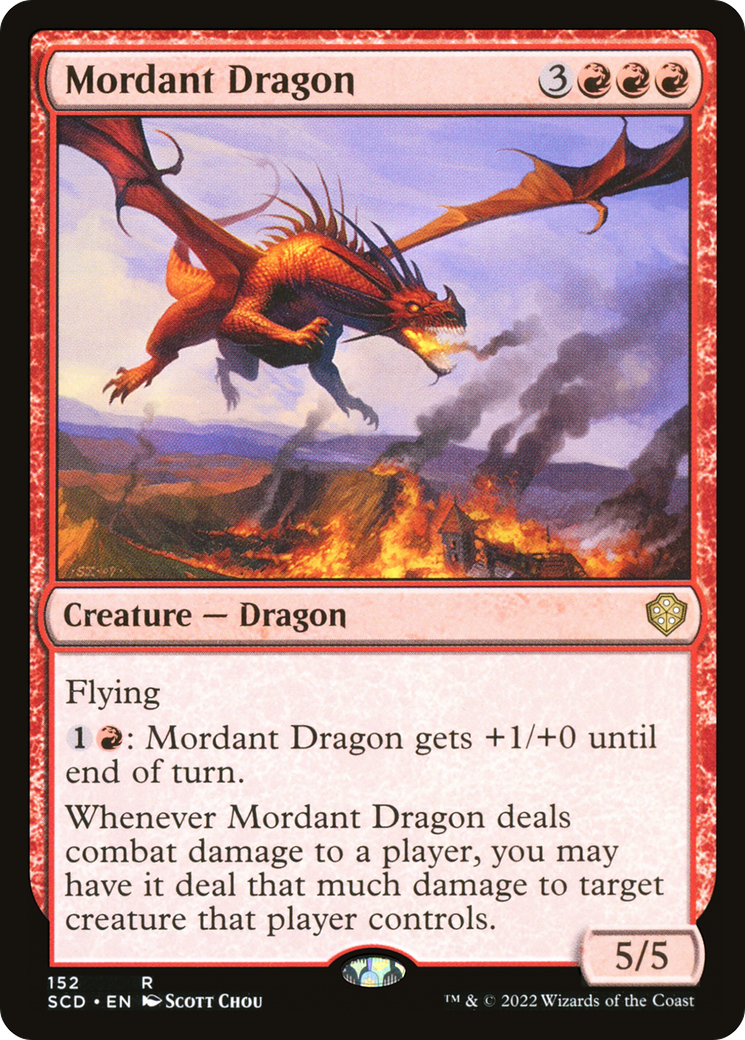 Mordant Dragon [Starter Commander Decks] | Boutique FDB TCG
