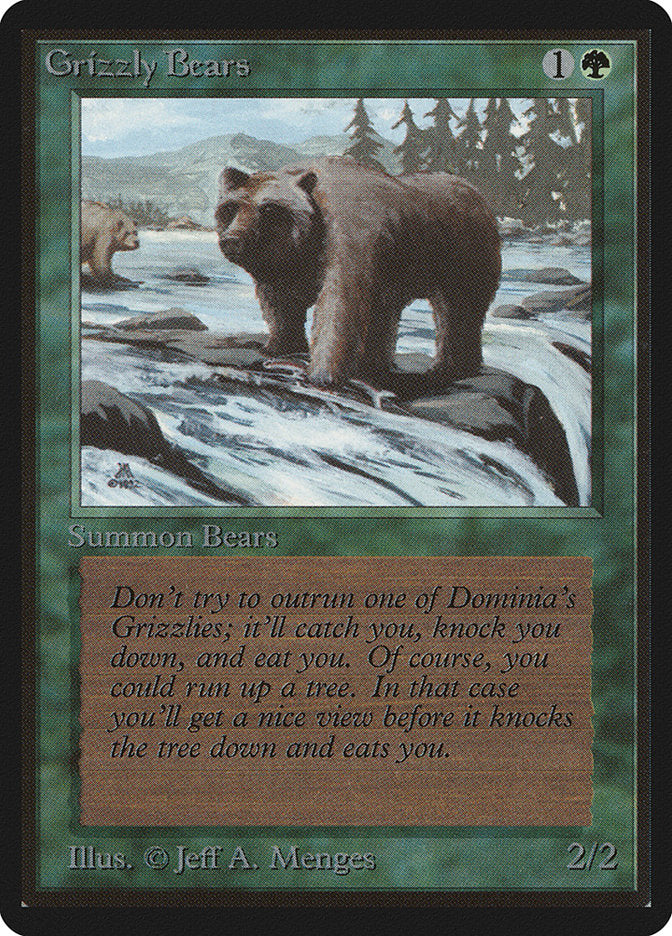 Grizzly Bears [Beta Edition] | Boutique FDB TCG