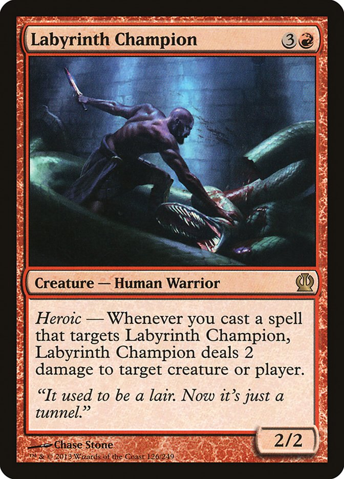 Labyrinth Champion [Theros] | Boutique FDB TCG