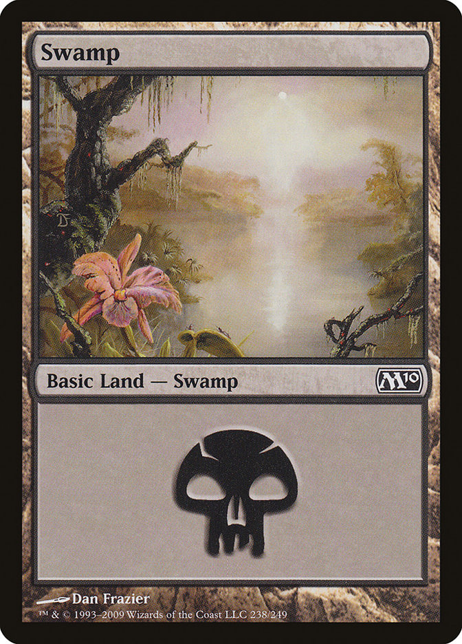 Swamp (238) [Magic 2010] | Boutique FDB TCG