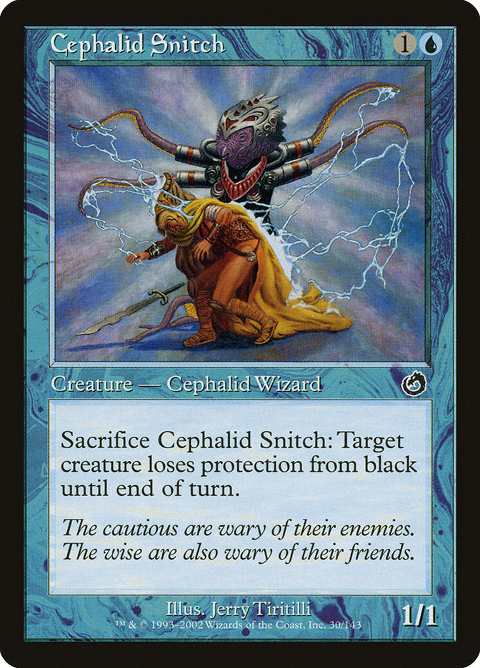 Cephalid Snitch [Torment] | Boutique FDB TCG