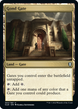 Gond Gate [Commander Legends: Battle for Baldur's Gate] | Boutique FDB TCG