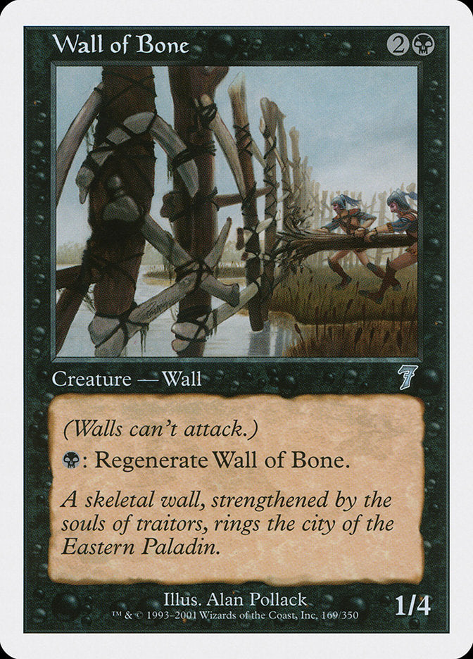 Wall of Bone [Seventh Edition] | Boutique FDB TCG