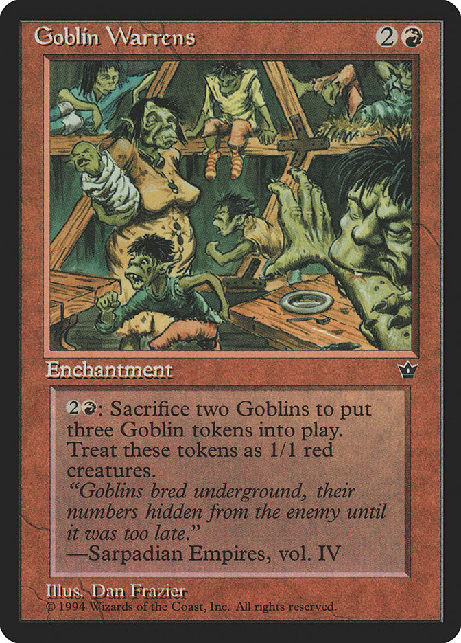 Goblin Warrens [Fallen Empires] | Boutique FDB TCG