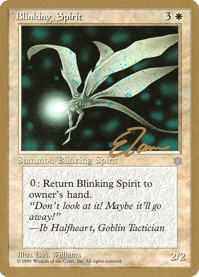 Blinking Spirit (Eric Tam) [Pro Tour Collector Set] | Boutique FDB TCG