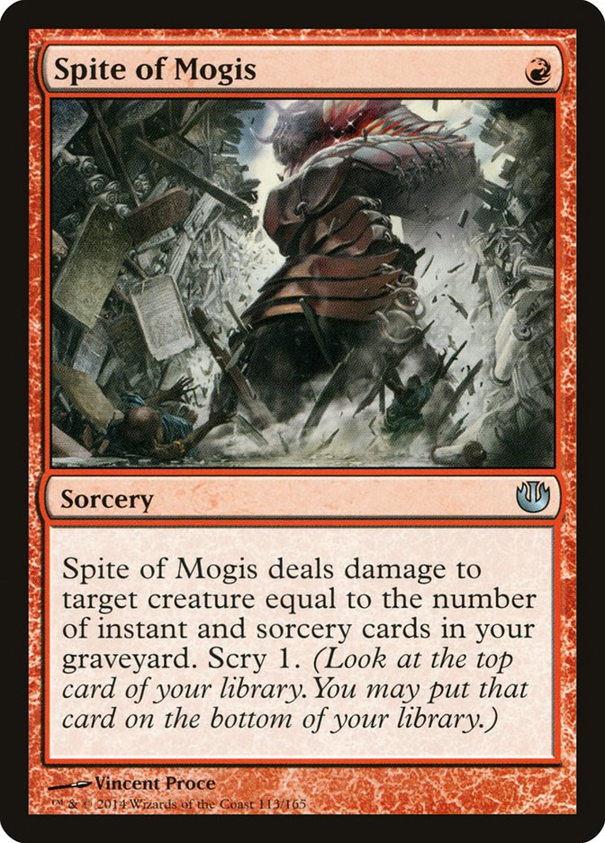 Spite of Mogis [Journey into Nyx] | Boutique FDB TCG