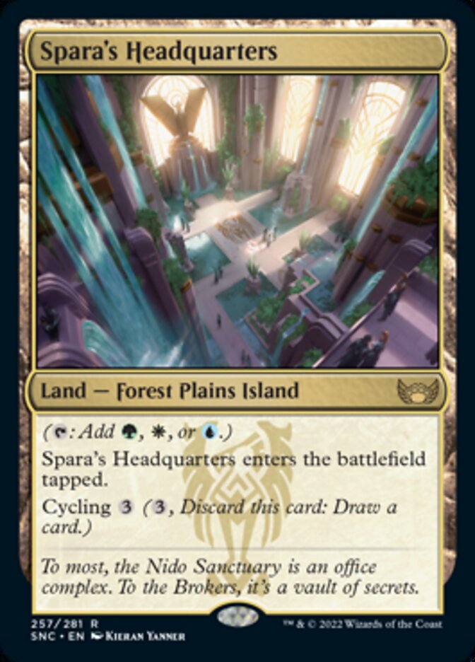 Spara's Headquarters [Streets of New Capenna] | Boutique FDB TCG