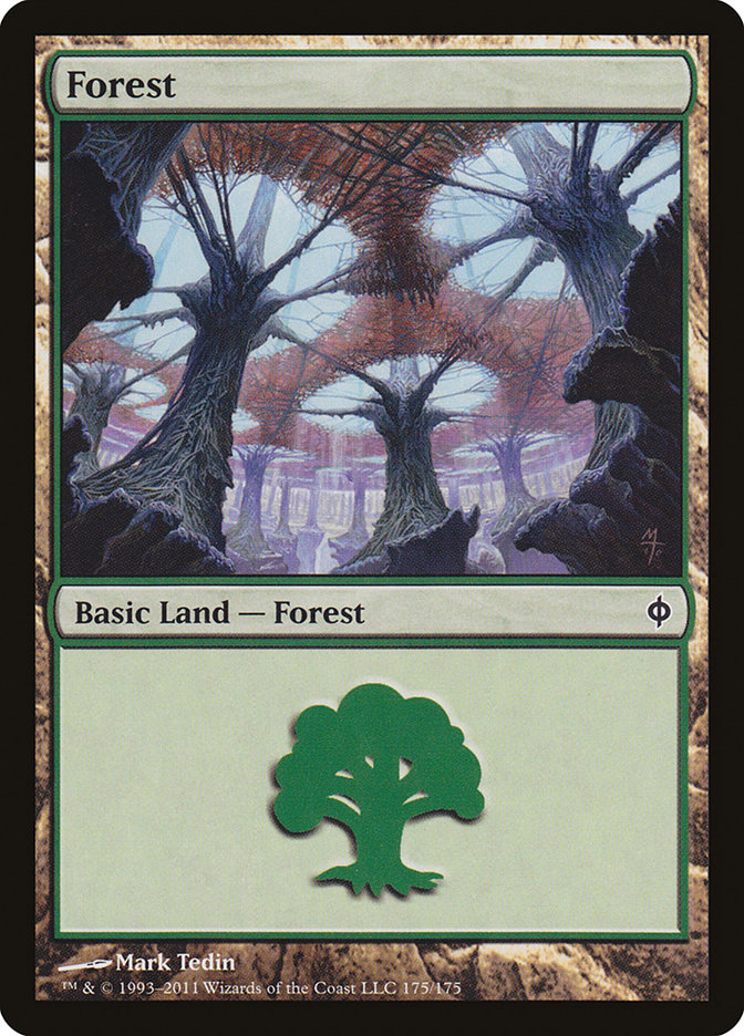 Forest (175) [New Phyrexia] | Boutique FDB TCG