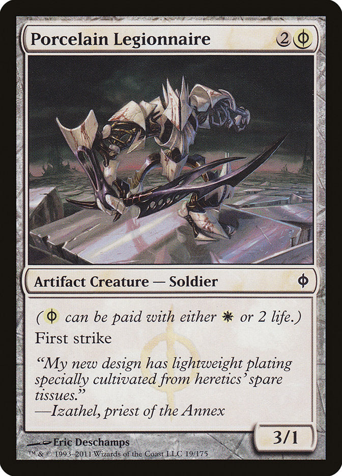 Porcelain Legionnaire [New Phyrexia] | Boutique FDB TCG