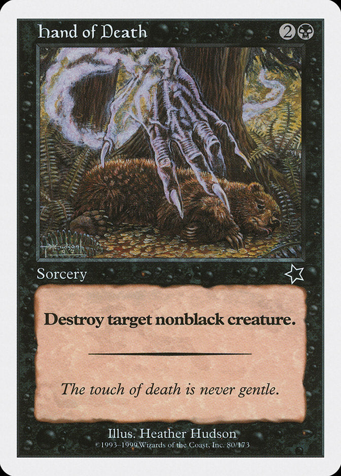 Hand of Death [Starter 1999] | Boutique FDB TCG