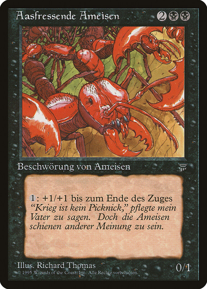 Carrion Ants (German) - "Aasfressende Ameisen" [Renaissance] | Boutique FDB TCG