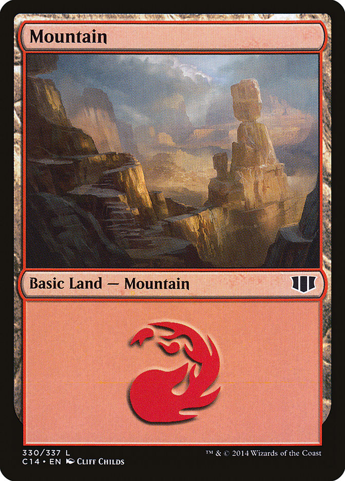 Mountain (330) [Commander 2014] | Boutique FDB TCG