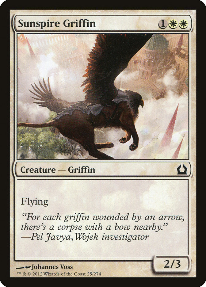 Sunspire Griffin [Return to Ravnica] | Boutique FDB TCG