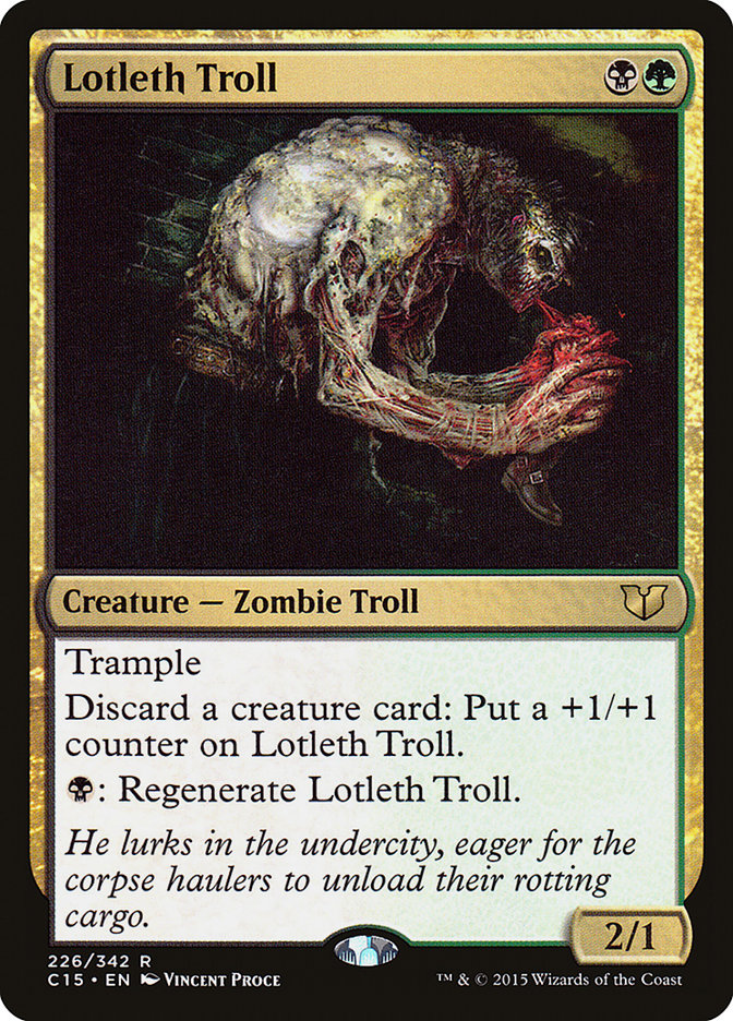 Lotleth Troll [Commander 2015] | Boutique FDB TCG