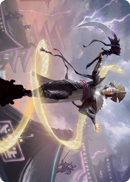 Naomi, Pillar of Order Art Card [Kamigawa: Neon Dynasty Art Series] | Boutique FDB TCG