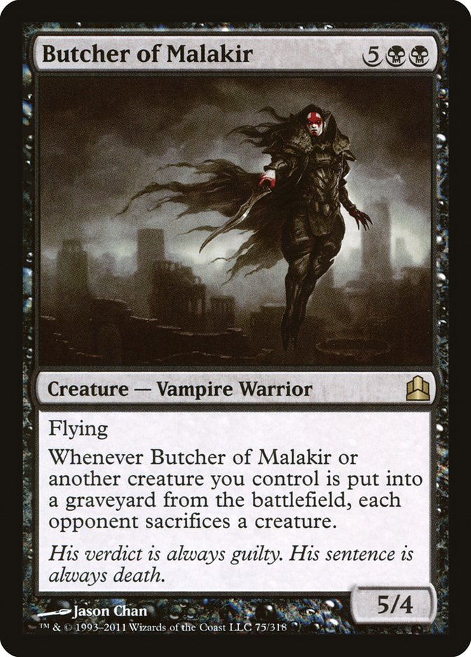 Butcher of Malakir [Commander 2011] | Boutique FDB TCG