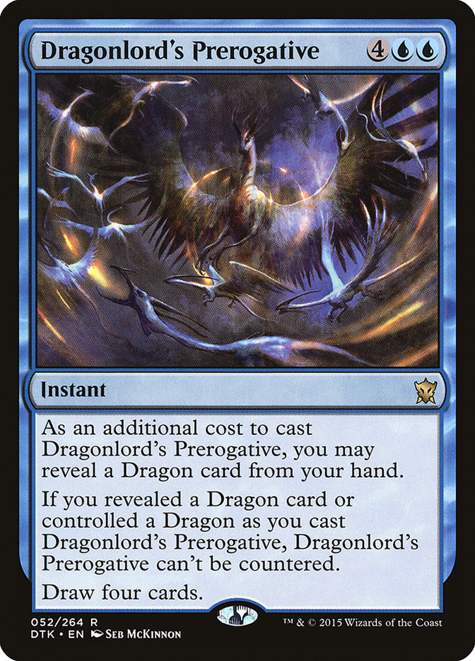 Dragonlord's Prerogative [Dragons of Tarkir] | Boutique FDB TCG