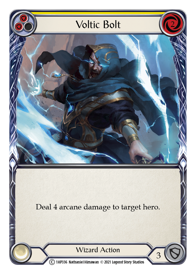 Voltic Bolt (Yellow) [1HP336] (History Pack 1) | Boutique FDB TCG