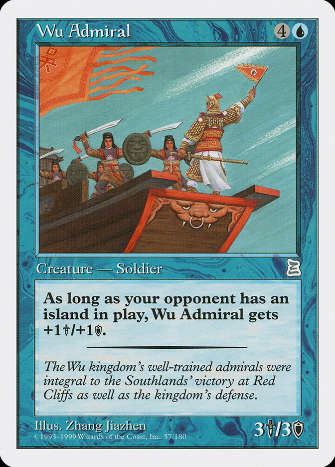 Wu Admiral [Portal Three Kingdoms] | Boutique FDB TCG