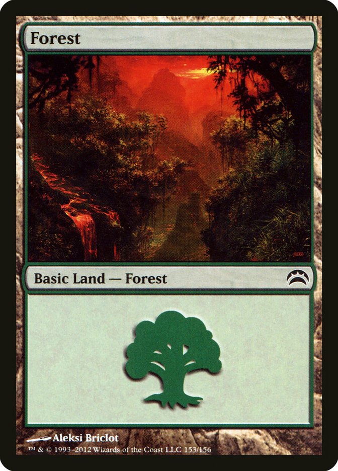 Forest (153) [Planechase 2012] | Boutique FDB TCG