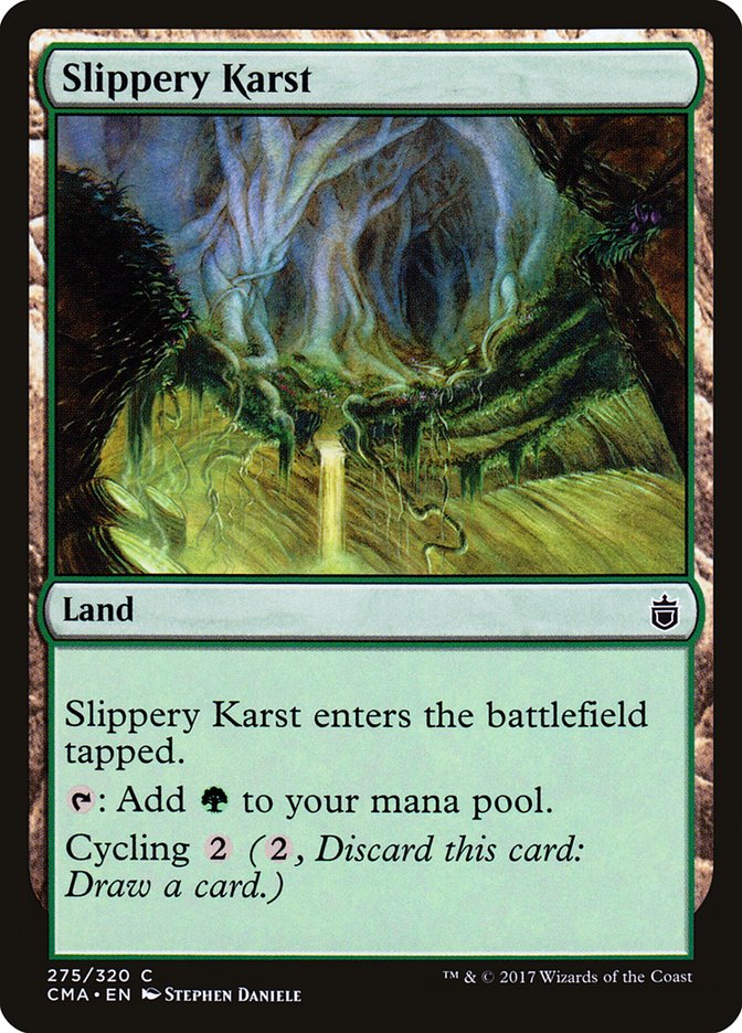 Slippery Karst [Commander Anthology] | Boutique FDB TCG