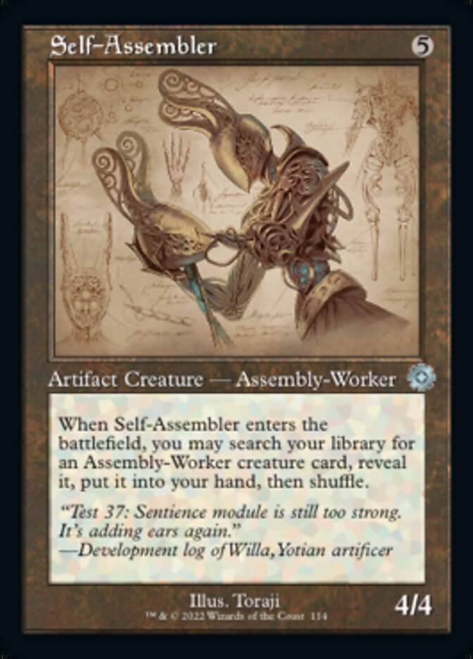 Self-Assembler (Retro Schematic) [The Brothers' War Retro Artifacts] | Boutique FDB TCG