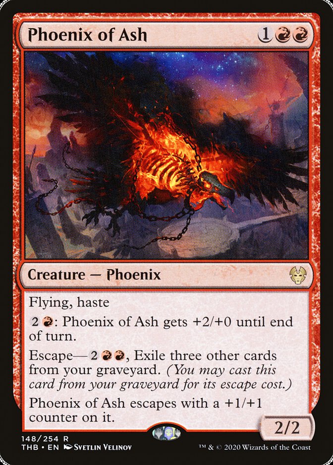 Phoenix of Ash [Theros Beyond Death] | Boutique FDB TCG