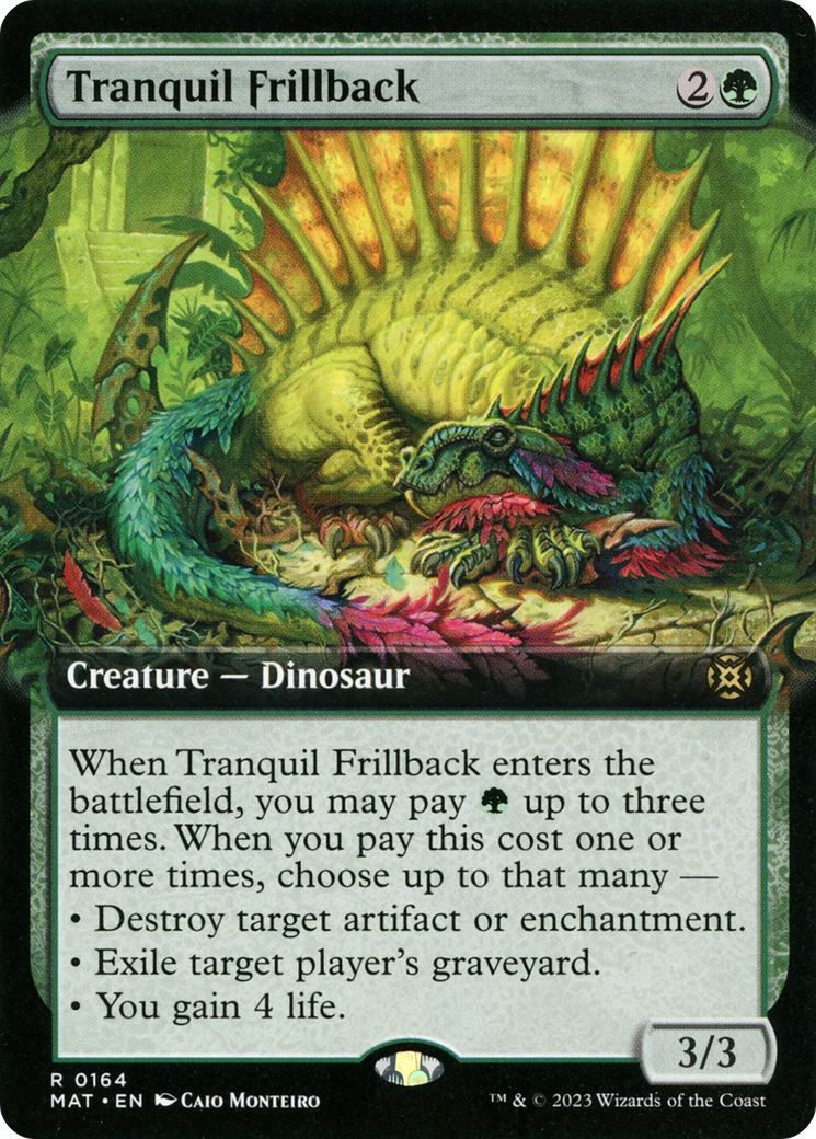 Tranquil Frillback (Extended Art) [March of the Machine: The Aftermath] | Boutique FDB TCG