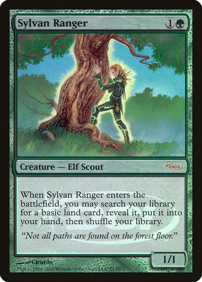 Sylvan Ranger [Wizards Play Network 2010] | Boutique FDB TCG