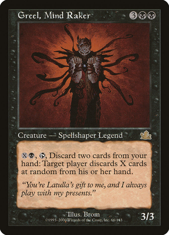 Greel, Mind Raker [Prophecy] | Boutique FDB TCG