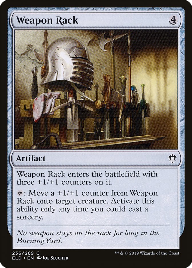 Weapon Rack [Throne of Eldraine] | Boutique FDB TCG