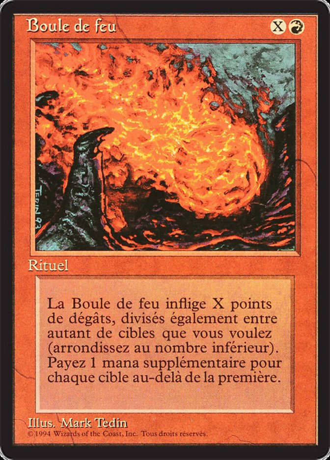 Fireball [Foreign Black Border] | Boutique FDB TCG