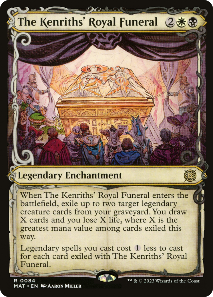 The Kenriths' Royal Funeral (Showcase) [March of the Machine: The Aftermath] | Boutique FDB TCG