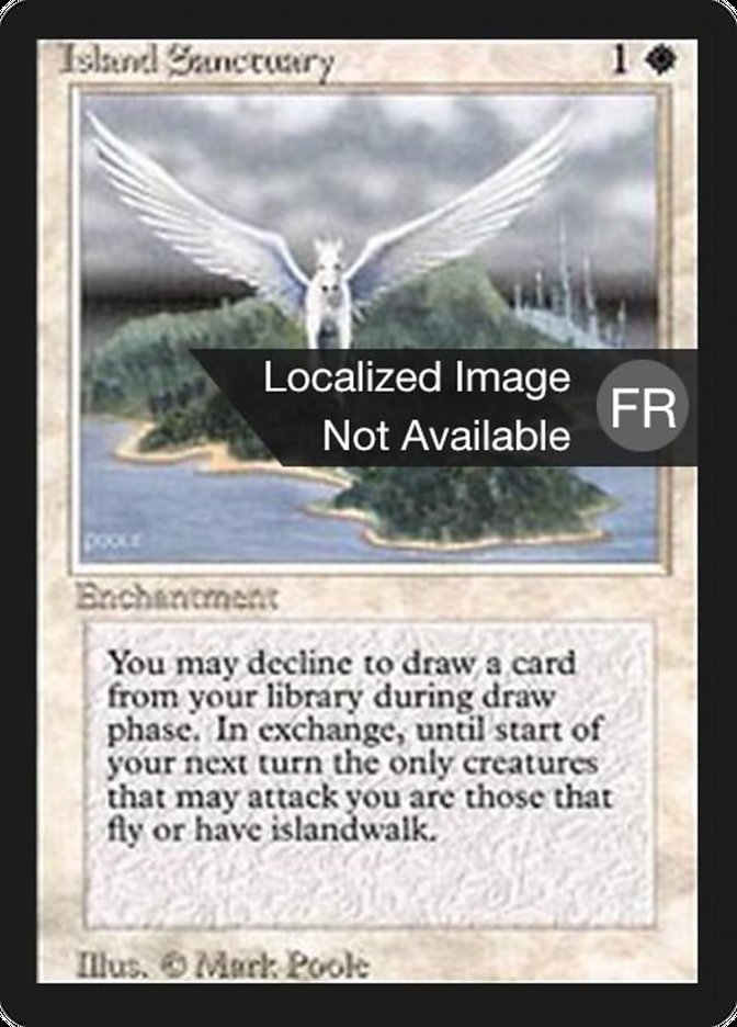 Island Sanctuary [Foreign Black Border] | Boutique FDB TCG