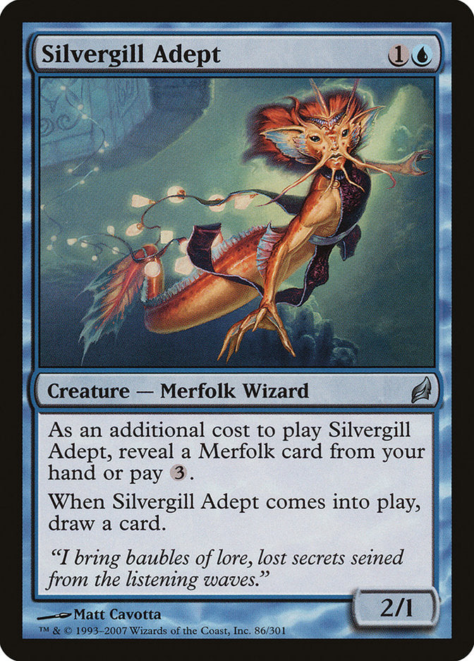 Silvergill Adept [Lorwyn] | Boutique FDB TCG